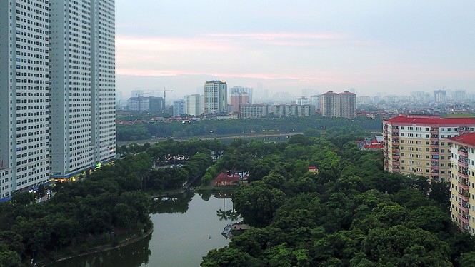 Hà Nội tuyệt đẹp nhìn từ trên cao - ảnh 4