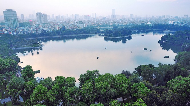 Hà Nội tuyệt đẹp nhìn từ trên cao - ảnh 6