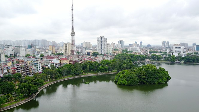 Hà Nội tuyệt đẹp nhìn từ trên cao - ảnh 14