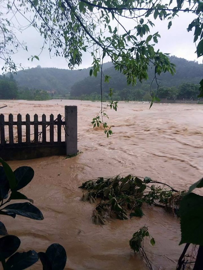 Kinh hãi nhìn nước lũ cuốn trôi cầu ở Hòa Bình - ảnh 2