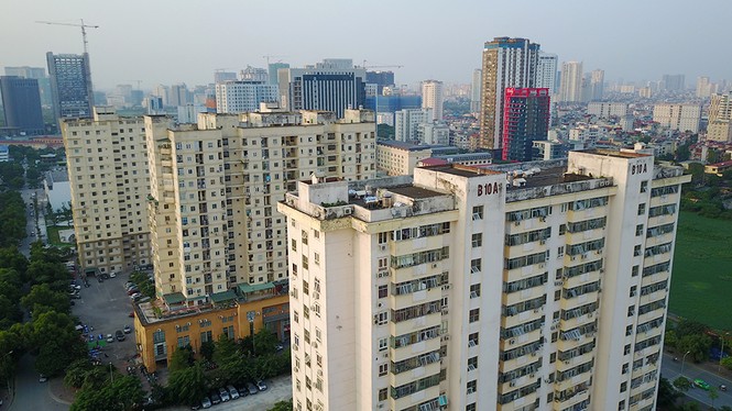 Sân thượng trồng rau, tầng một chứa rác ở khu tái định cư Nam Trung Yên - ảnh 5