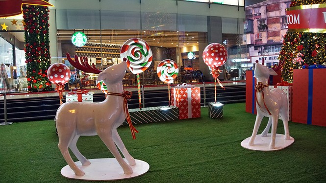 Không khí Noel tràn ngập phố phường Hà Nội - ảnh 6
