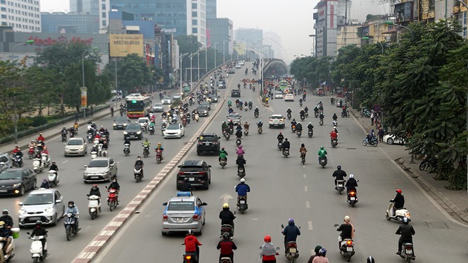 Giao thông Hà Nội bắt đầu “tăng nhiệt“ - ảnh 12