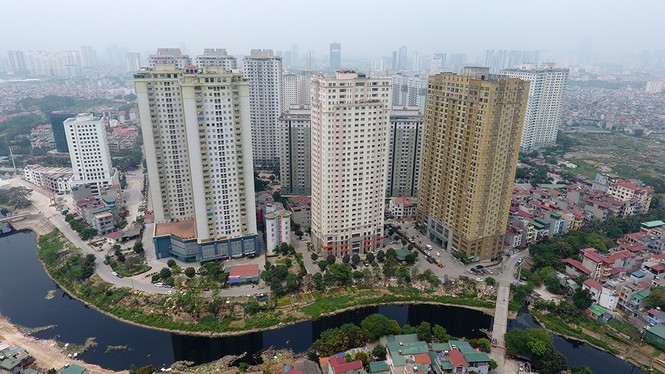 Cận cảnh loạt chung cư là 'điểm đen' phòng cháy ở Hà Nội - ảnh 1