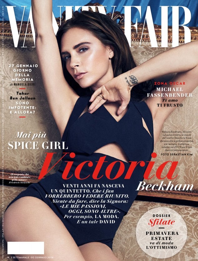 Victoria Beckham thả dáng đẹp nõn nà trên tạp chí Vanity Fair - ảnh 3