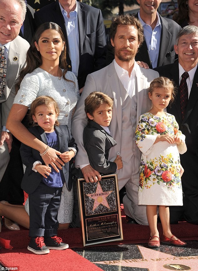 Matthew McConaughey nhận sao trên Đại lộ danh vọng - ảnh 5