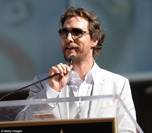 Matthew McConaughey nhận sao trên Đại lộ danh vọng - ảnh 3