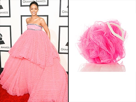 Chùm ảnh so sánh hài hước của sao tại Grammy 2015 - ảnh 1