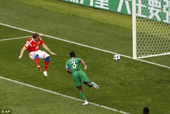 Nga thắng Saudi Arabia '5 sao' ở trận khai mạc World Cup - ảnh 30