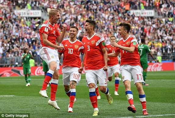 Nga thắng Saudi Arabia '5 sao' ở trận khai mạc World Cup - ảnh 22