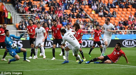 Uruguay hạ Ai Cập bằng bàn thắng ở phút 89 - ảnh 15