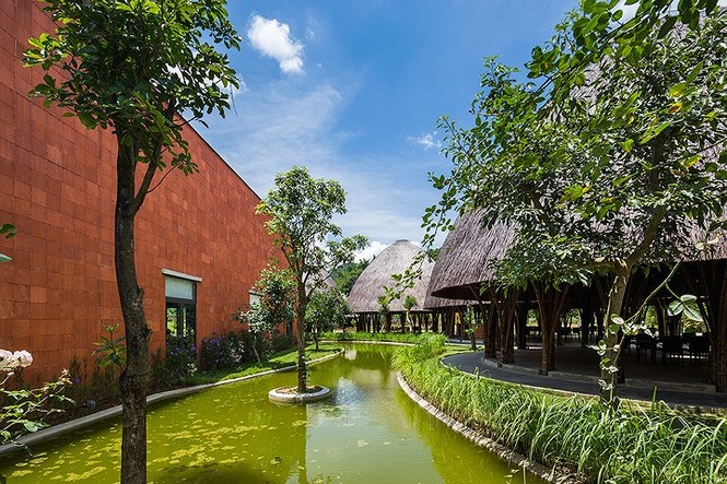 Kiến trúc nhà hàng Việt tựa chiếc giỏ tre được báo nước ngoài ca ngợi - ảnh 2