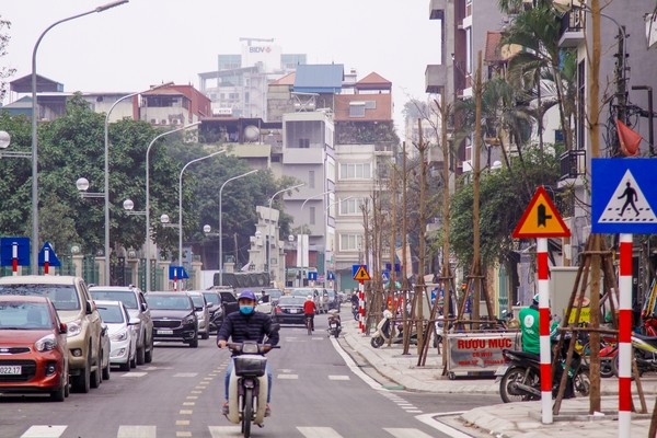 Hà Nội: Đường uốn lượn 600m bắt đầu thông xe - ảnh 3