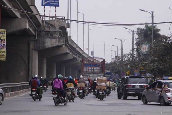 Những cửa ngõ Thủ đô dễ ùn tắc trong những ngày đầu nghỉ Tết - ảnh 1