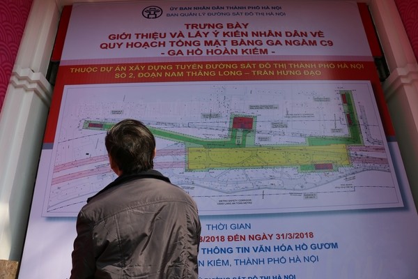 Lấy ý kiến dân xây nhà ga ngầm C9 ngay hồ Hoàn Kiếm - ảnh 1