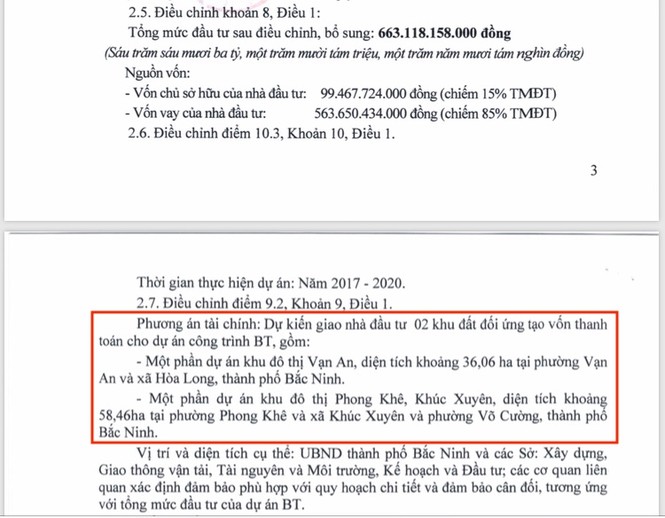 Bắc Ninh: Đổi gần 100 ha đất lấy 1,39 km đường - ảnh 1