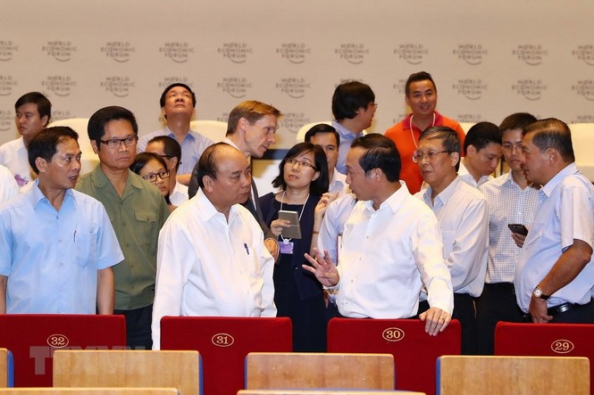 Hình ảnh Thủ tướng Nguyễn Xuân Phúc dự tổng duyệt Hội nghị WEF ASEAN - ảnh 6