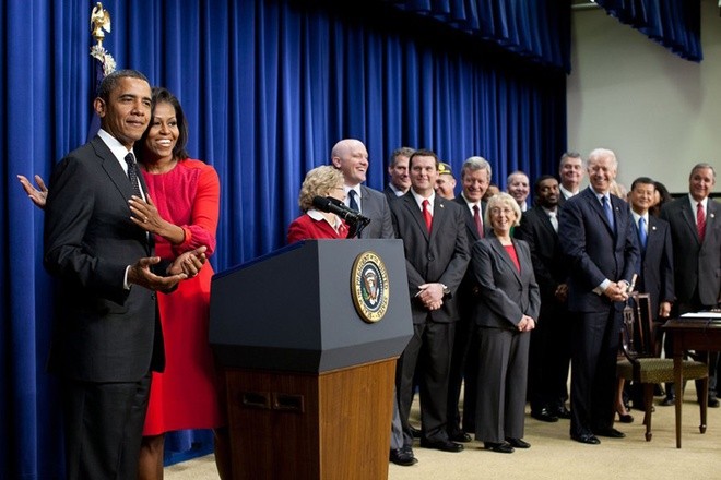 23 năm mặn nồng của vợ chồng Obama - ảnh 7