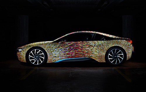 BMW i8 độc đáo mừng sinh nhật - ảnh 1