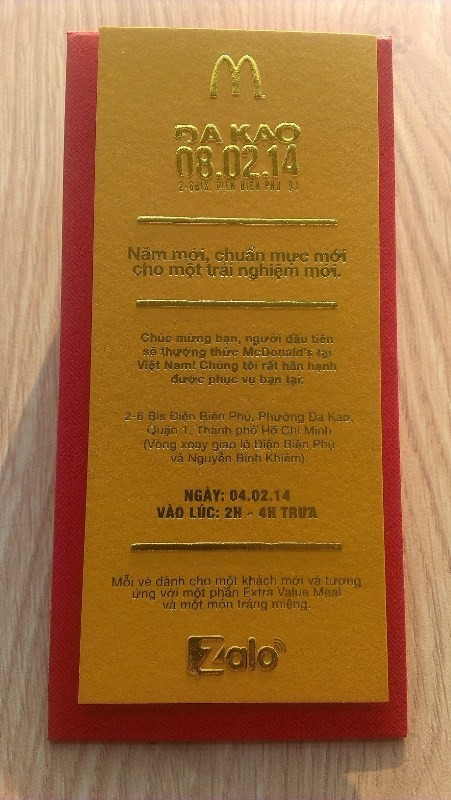Zalo – Át chủ bài trong chiến lược McDonald’s? - ảnh 2