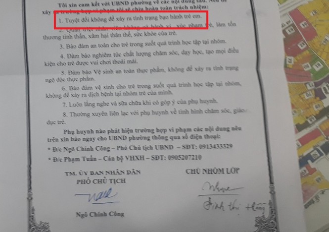 Cơ sở 'Mẹ Mười' bạo hành dã man trẻ: Lãnh đạo phường nói gì? - ảnh 1