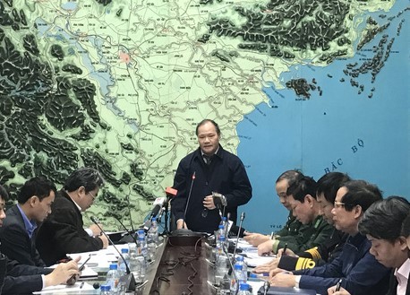 Thủ tướng chủ trì họp khẩn cấp ứng phó với bão Tembin - ảnh 1