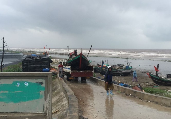 Bão Sơn Tinh dự kiến đổ bộ từ Hải Phòng đến Hà Tĩnh - ảnh 1