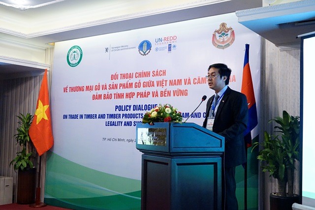Việt Nam và Campuchia đối thoại về đảm bảo nguồn gỗ hợp pháp - ảnh 1