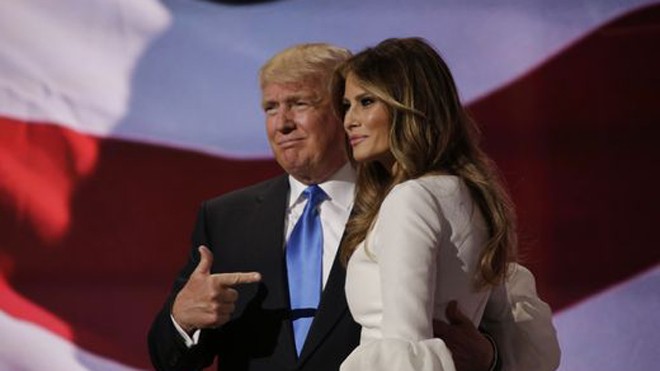 Vợ tỷ phú Trump nói gì tại đại hội đảng cộng hòa Mỹ - ảnh 1