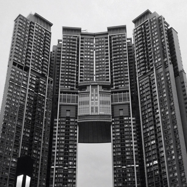 Lạ kỳ “long môn” trên những tòa nhà chọc trời ở Hong Kong - ảnh 3