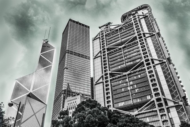 Lạ kỳ “long môn” trên những tòa nhà chọc trời ở Hong Kong - ảnh 7