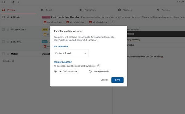 Gmail sẽ có thêm chức năng “email tự hủy” - ảnh 1