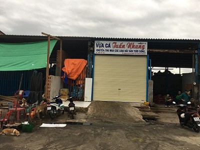 Phiên chợ cá Bình Thuận trước giờ tránh bão - ảnh 2