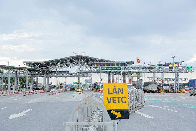 BOT Hà Nội – Bắc Giang chính thức thu phí tự động - ảnh 1