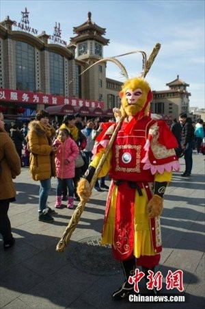 Tận thấy “Tôn Ngộ Không” về quê ăn Tết - ảnh 7