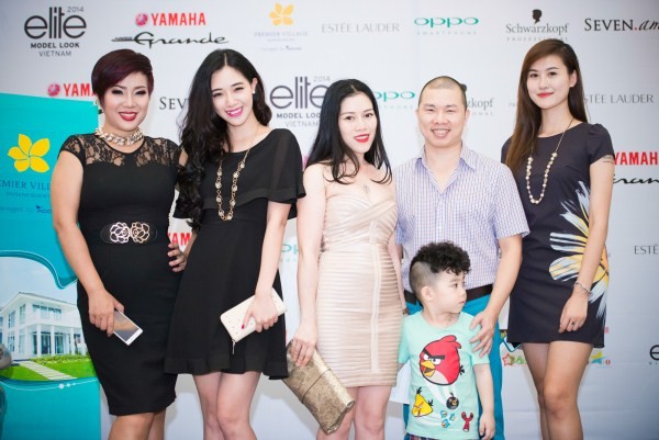 Hải Anh cười tít mắt bên vợ con và dàn hotgirl - ảnh 8