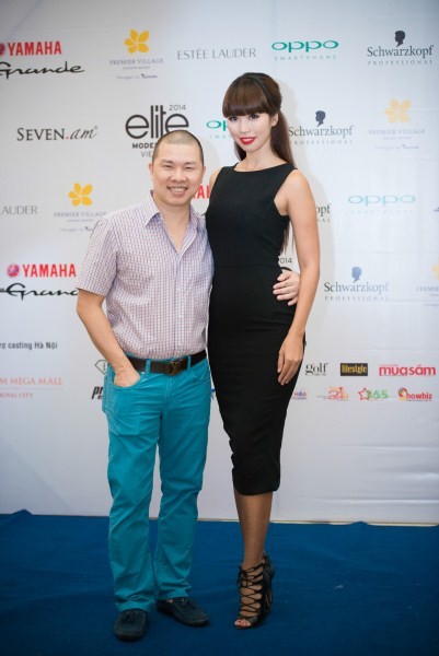 Hải Anh cười tít mắt bên vợ con và dàn hotgirl - ảnh 9