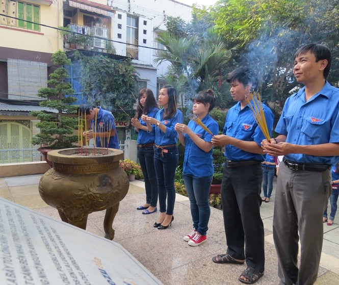 Đoàn thanh niên phía Nam tưởng nhớ anh hùng Nguyễn Văn Trỗi - ảnh 3