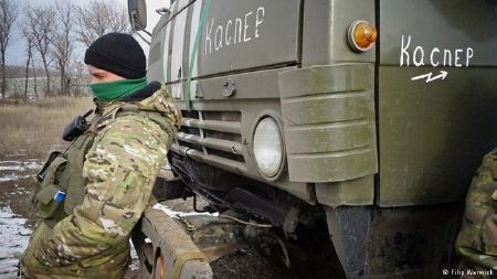 Thị trấn Đông Ukraine hoàng tàn sau cuộc binh đao - ảnh 11