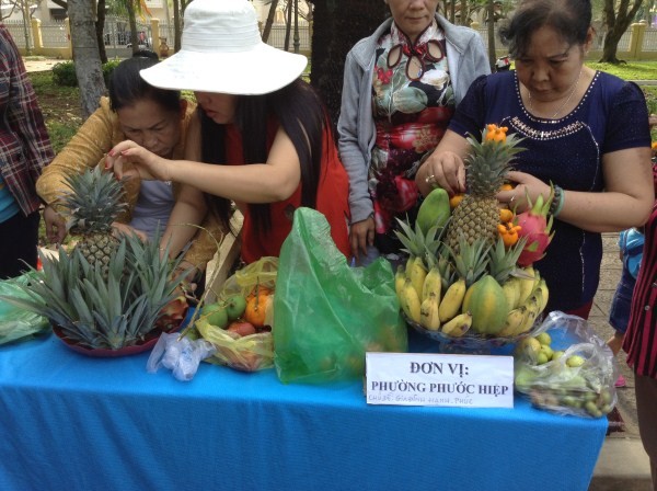 Rộn ràng hội thi cắm hoa, bày mâm ngũ quả tại Bà Rịa - ảnh 3
