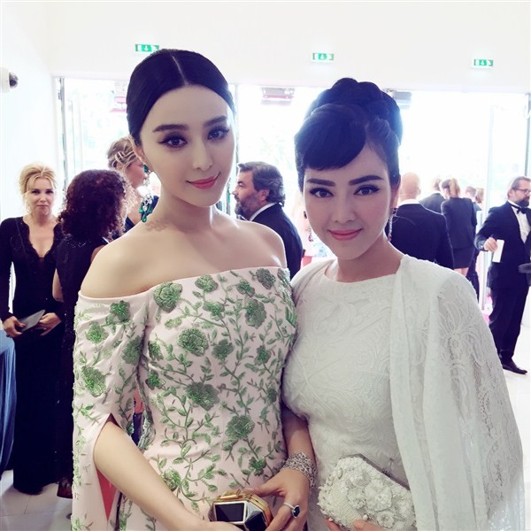 Lý Nhã Kỳ hội ngộ Phạm Băng Băng ở thảm đỏ Cannes - ảnh 8