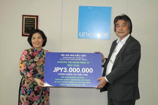 CEO Vinamilk nhận giải thưởng Nikkei châu Á 2015 - ảnh 4