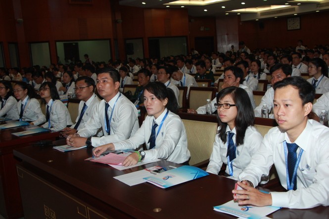 Nét sáng tạo, trẻ trung của Đại hội Đoàn TPHCM lần X - ảnh 1
