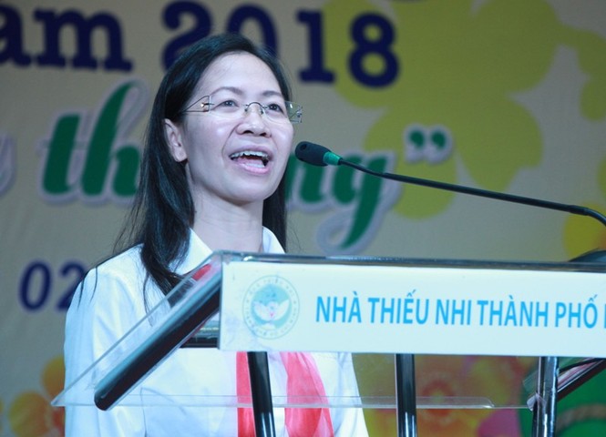 Hơn 500 em nhỏ chung vui trong Liên hoan 'Búp mai vàng' 2018 - ảnh 1