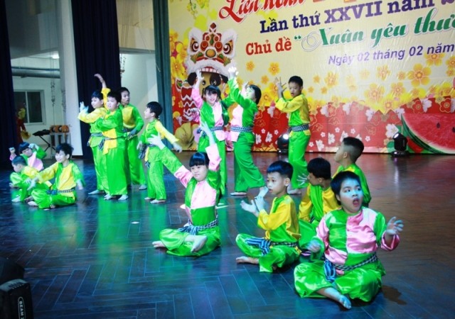 Hơn 500 em nhỏ chung vui trong Liên hoan 'Búp mai vàng' 2018 - ảnh 3