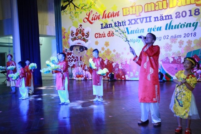 Hơn 500 em nhỏ chung vui trong Liên hoan 'Búp mai vàng' 2018 - ảnh 6