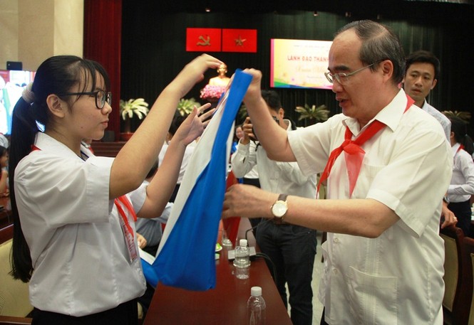 Lãnh đạo TPHCM 'đặt hàng' học sinh - ảnh 6