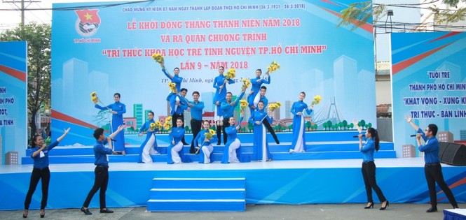 Khởi động Tháng Thanh niên 2018 tại TPHCM - ảnh 1