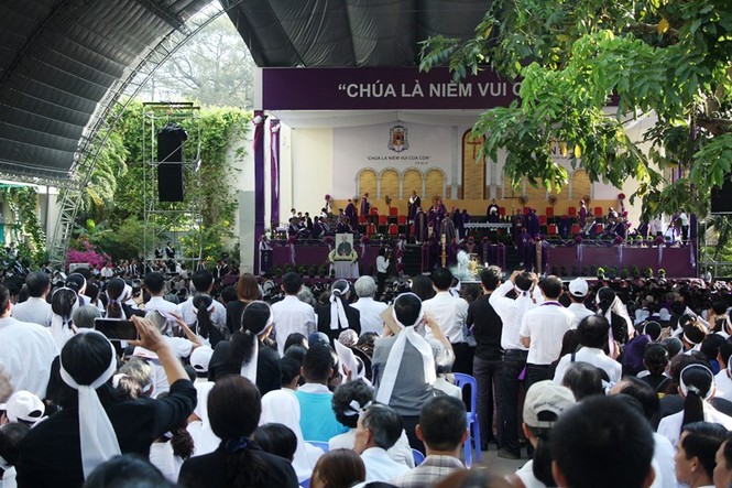 Thánh lễ tiễn biệt cố Tổng giám mục Phaolô Bùi Văn Đọc - ảnh 2