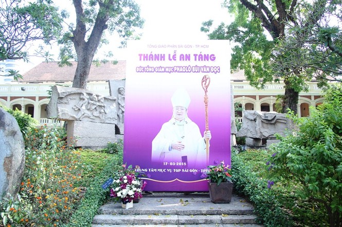 Thánh lễ tiễn biệt cố Tổng giám mục Phaolô Bùi Văn Đọc - ảnh 1
